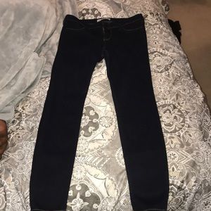 Hollister low rise skinny jeans